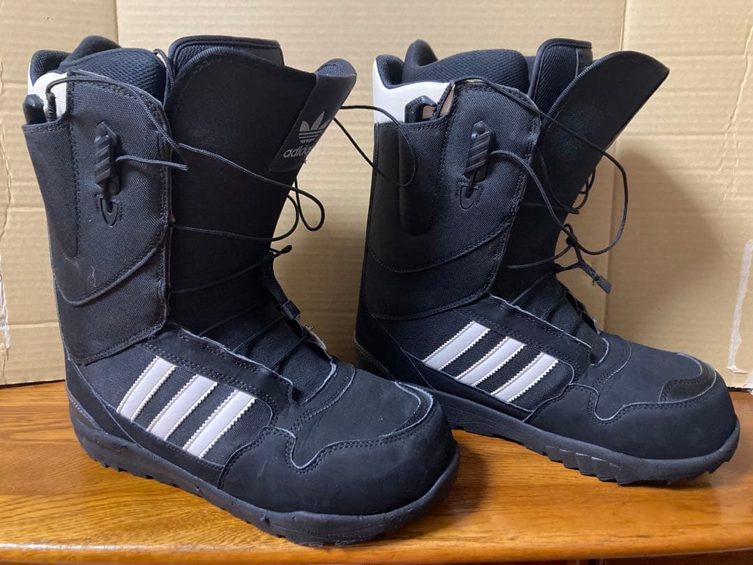 希少 中古 アディダス スノーボード スノボーブーツ 27.5cm 黒色