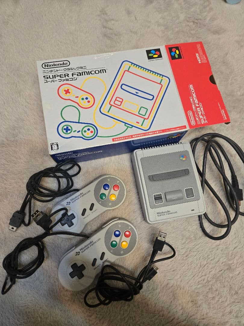 ニンテンドークラッシックミニスーパーファミコン - メルカリ