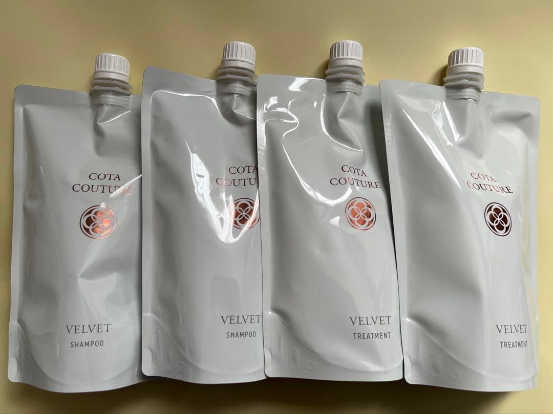 COTA】（ベルベット）クチュールシャンプー&トリートメント詰替2セット