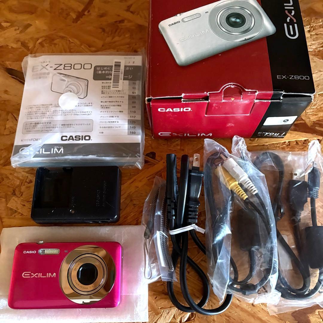 ☆極美品☆CASIO EXILIM EX-Z800 ピンク Y2K 箱付き - メルカリ