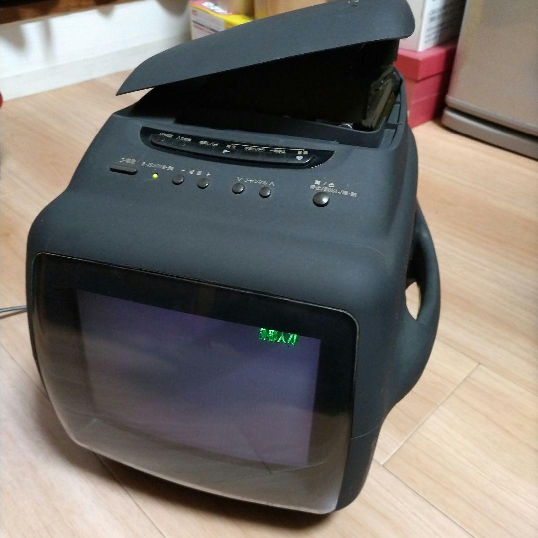 ポータブルテレビデオ Panasonic TH-8VT1 昭和レトロ - メルカリ