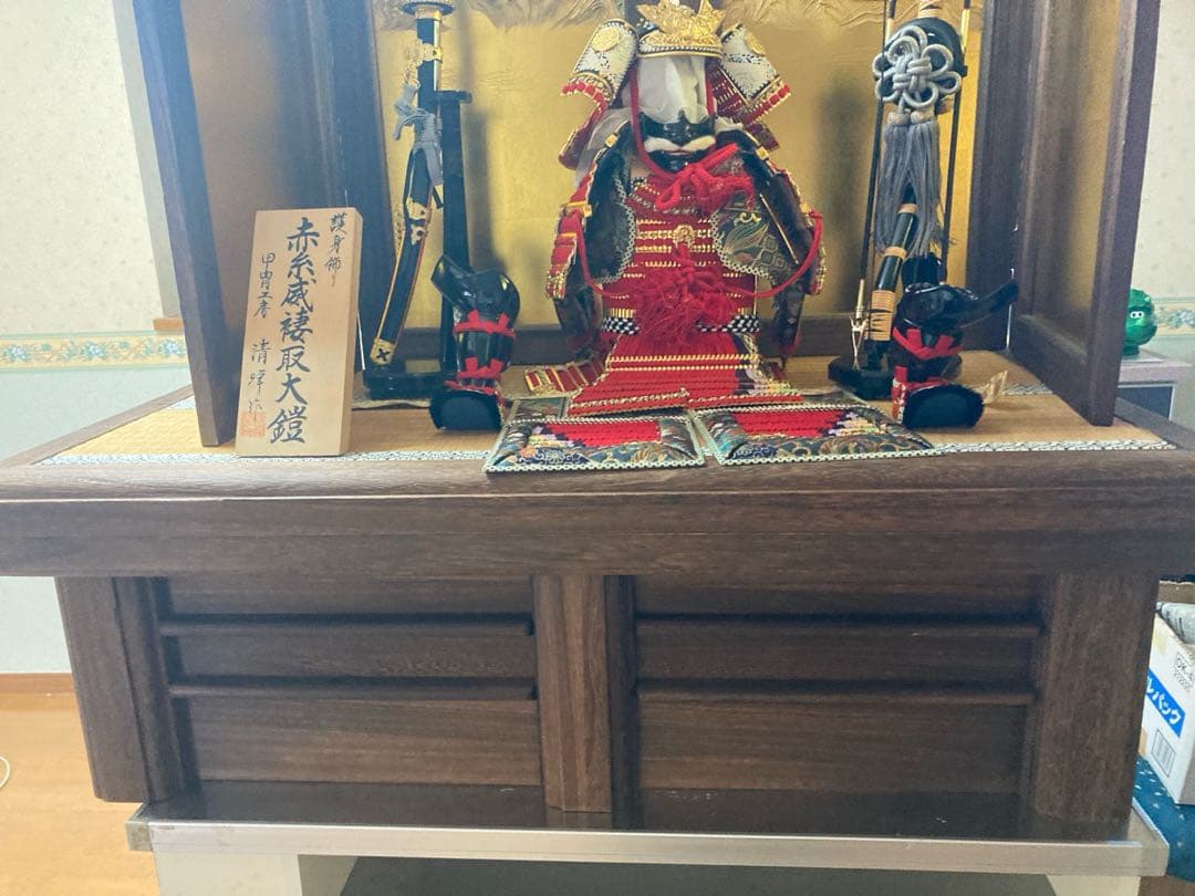 極美品】赤兜大将 五月人形 秀月 大幅値下げ中