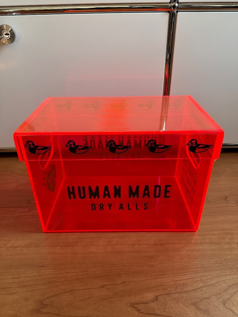 HUMAN MADE ACRYLIC FILE BOX ヒューマンメイド 新品】24FW HUMAN MADE Acrylic File Box Clear ヒューマンメイド