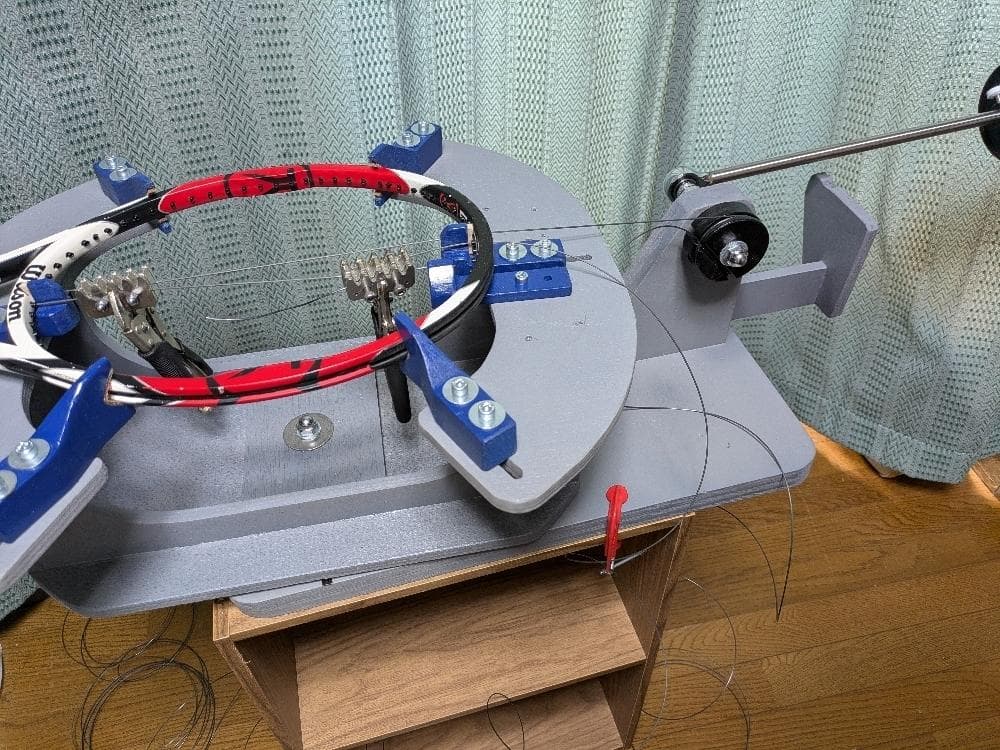 ストリングマシン(ガット張り機)TG-5a - メルカリ