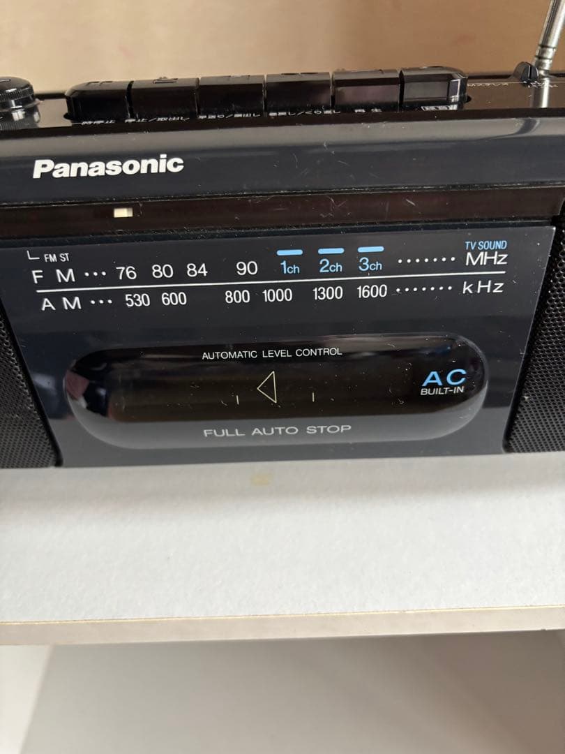 ヴィンテージ ラジカセ Panasonic RX-FS21 - メルカリ