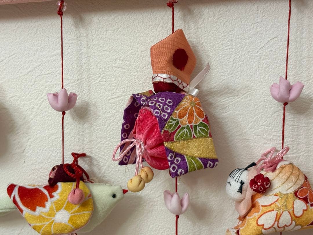 可愛いつるし雛 No.192 壁掛けタイプ・ひな祭り・桃の節句・おひなさま