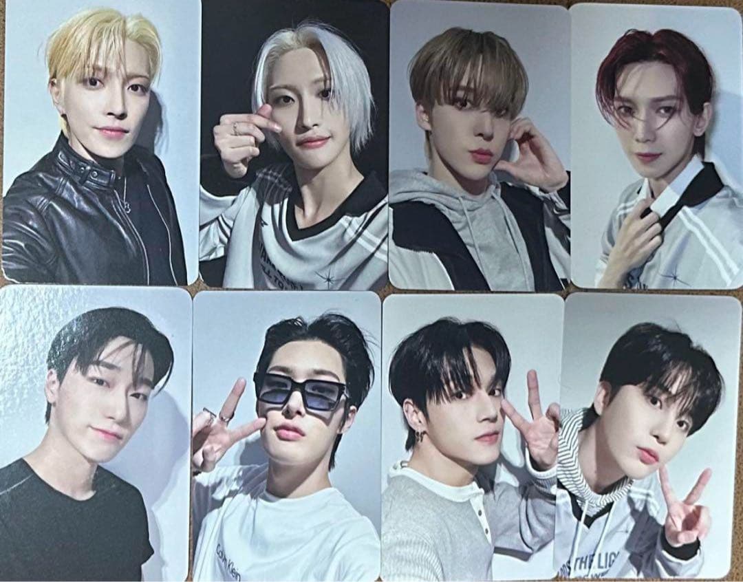 ateez アチズ 全員 makestar メクス トレカ 8枚セット - メルカリ