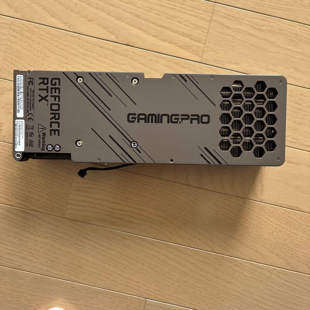 palit RTX 3090 ヒートシンク ファン バックプレート LED 箱 - メルカリ