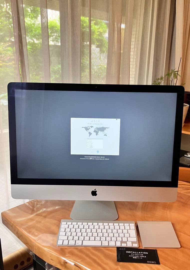 iMac 27インチ/Core i7/16GB キーボード トラックパッド付き iMac 27インチ/Core i7/16GB キーボード トラックパッド付き - メルカリ