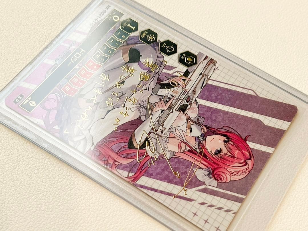 NIKKE DUEL ENCOUNTER 箔押しサインカード ドロシー - メルカリ