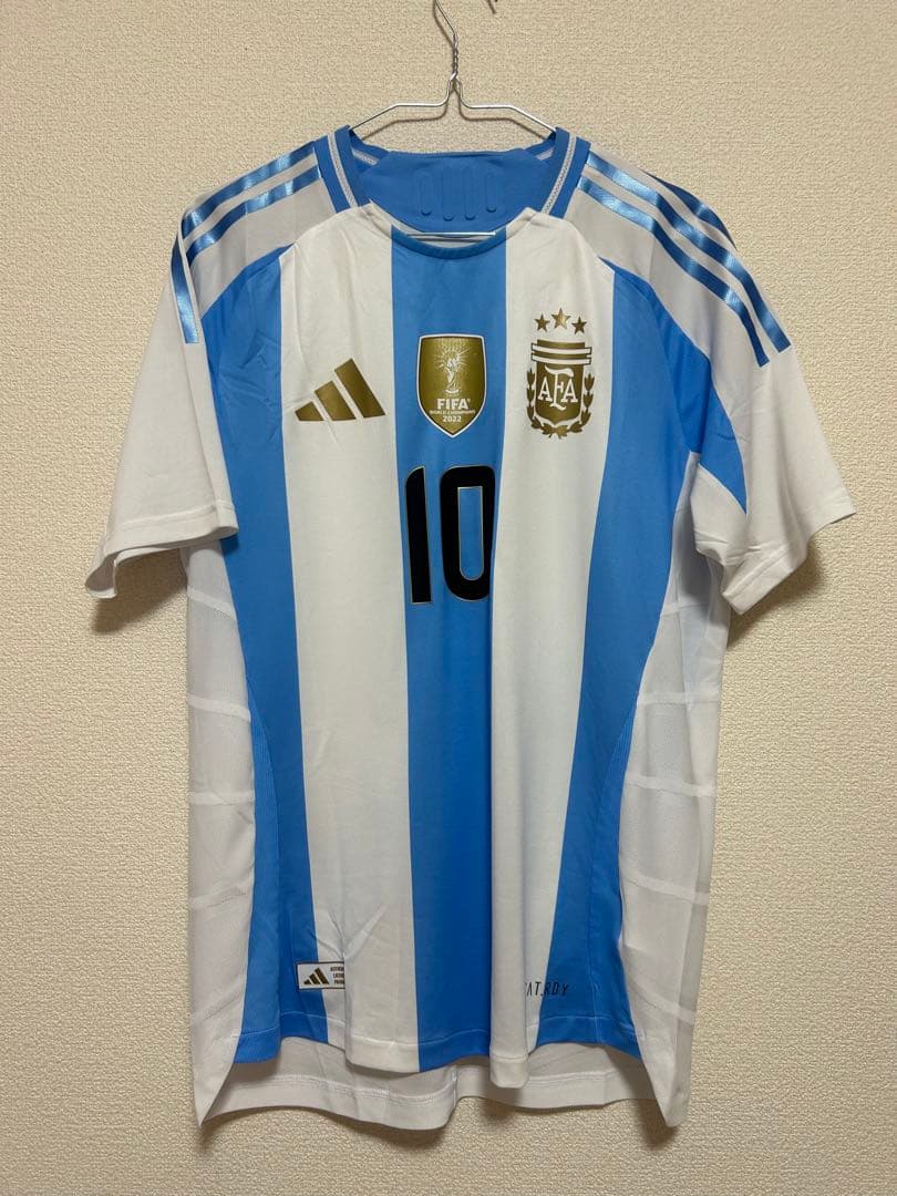 2024 アルゼンチン代表 リオネル・メッシ #10番 - メルカリ