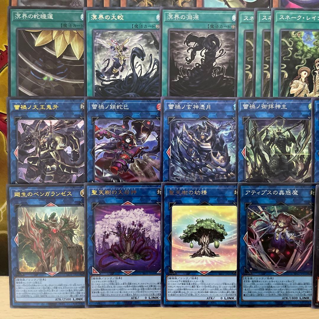 本格構築 蕾禍デッキ 溟界の蛇睡蓮 ヌル ナイア 蕾禍ノ大王鬼牙 蕾禍ノ