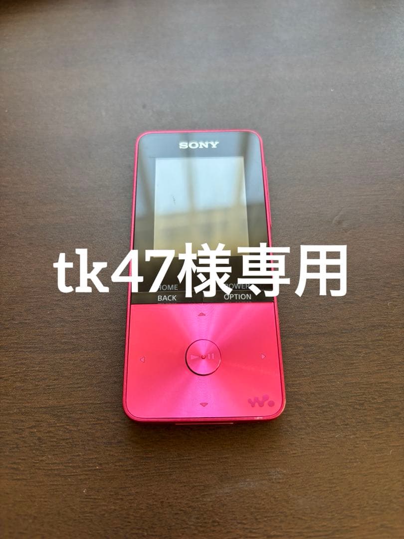 SONY NW-S315 デジタル音楽プレーヤー ピンク - メルカリ