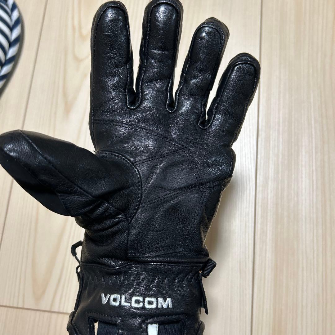 VOLCOM GORE-TEX レザーグローブ ブラック - メルカリ
