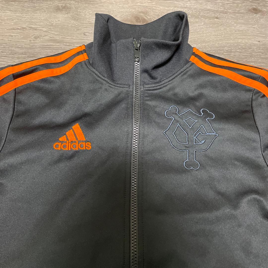 希少品 Adidas 読売ジャイアンツ GIANTS 巨人 ロゴ刺繍 ジャージ