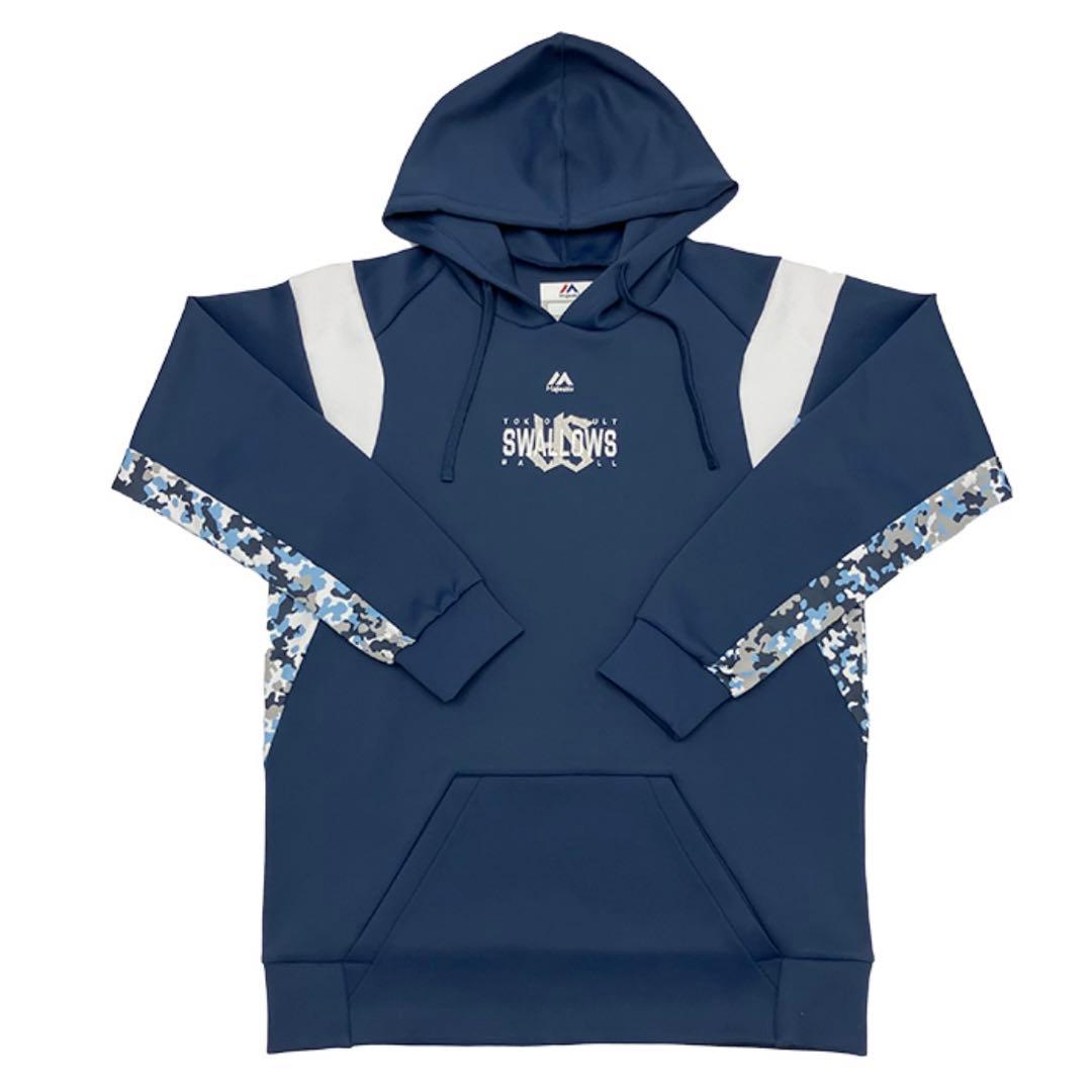 新品未開封】東京ヤクルトスワローズ2024 プロコレ フードパーカー S