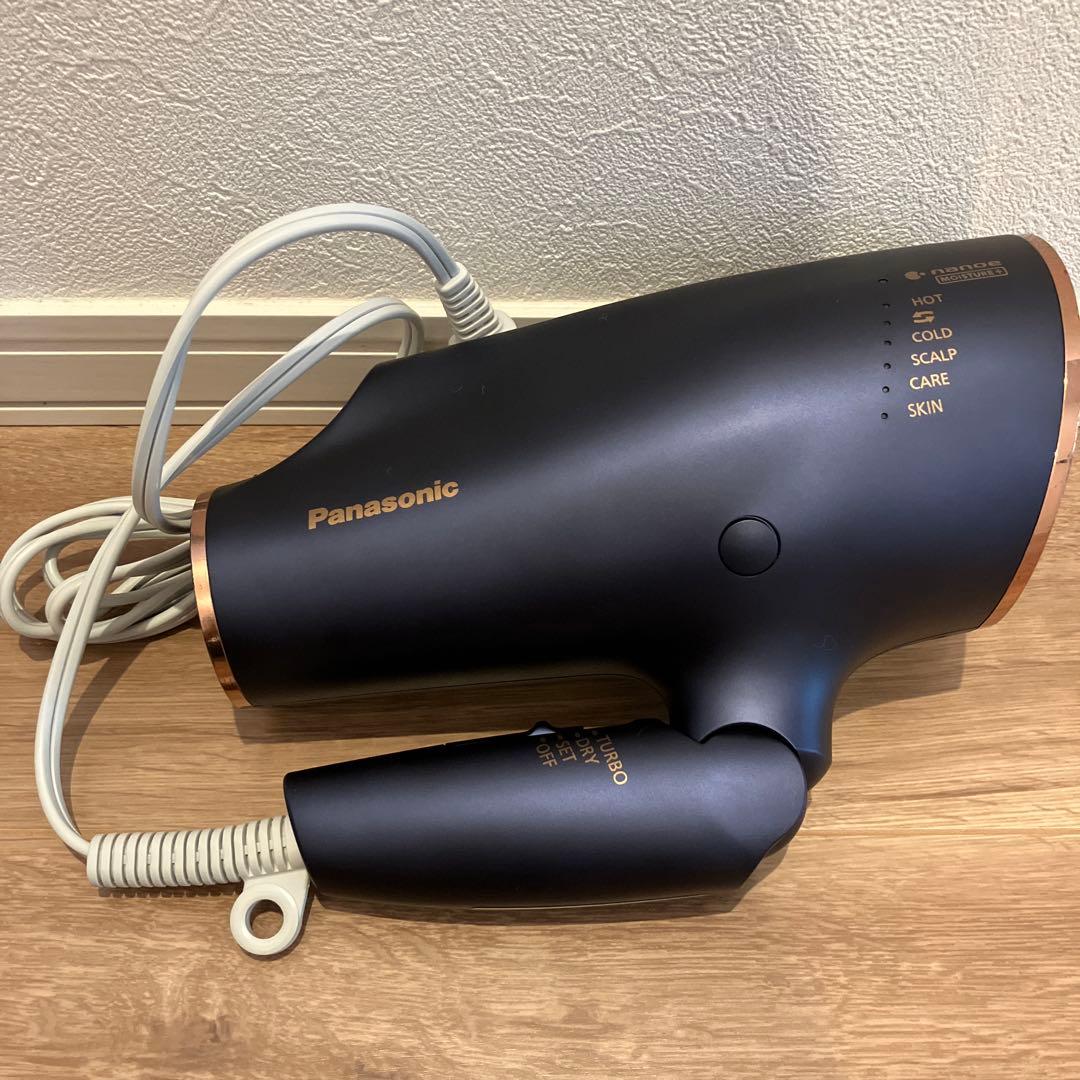 Panasonic パナソニック ナノケア EH-CNA0E ドライヤー 紺色 - メルカリ