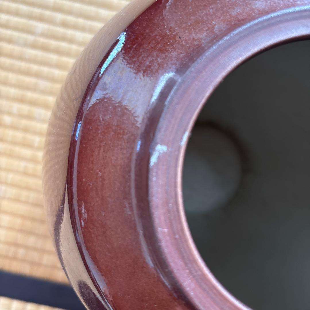 小石原焼 太田熊雄 扁壺 花瓶 民藝 民芸 ※海外発送の場合、木箱 小石原