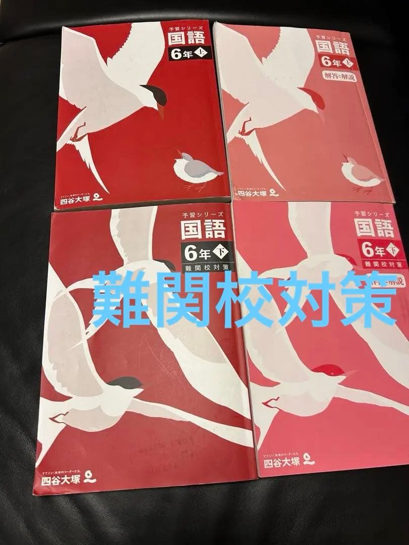 難関校対策】四谷大塚 予習シリーズ 国語 6年生 上下 - メルカリ