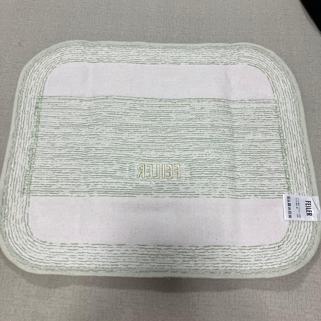 新品 未使用フェイラー フレッシュキウイ バスマット 玄関マット