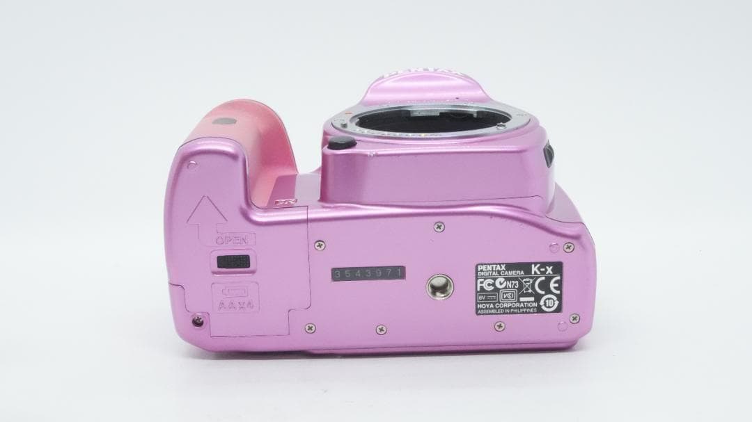 Y3025】 PENTAX K-X ピンク / ダブルズームキット - メルカリ