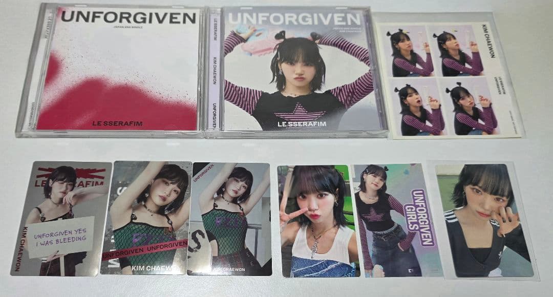 LE SSERAFIM チェウォン UNFORGIVEN CD トレカ - メルカリ