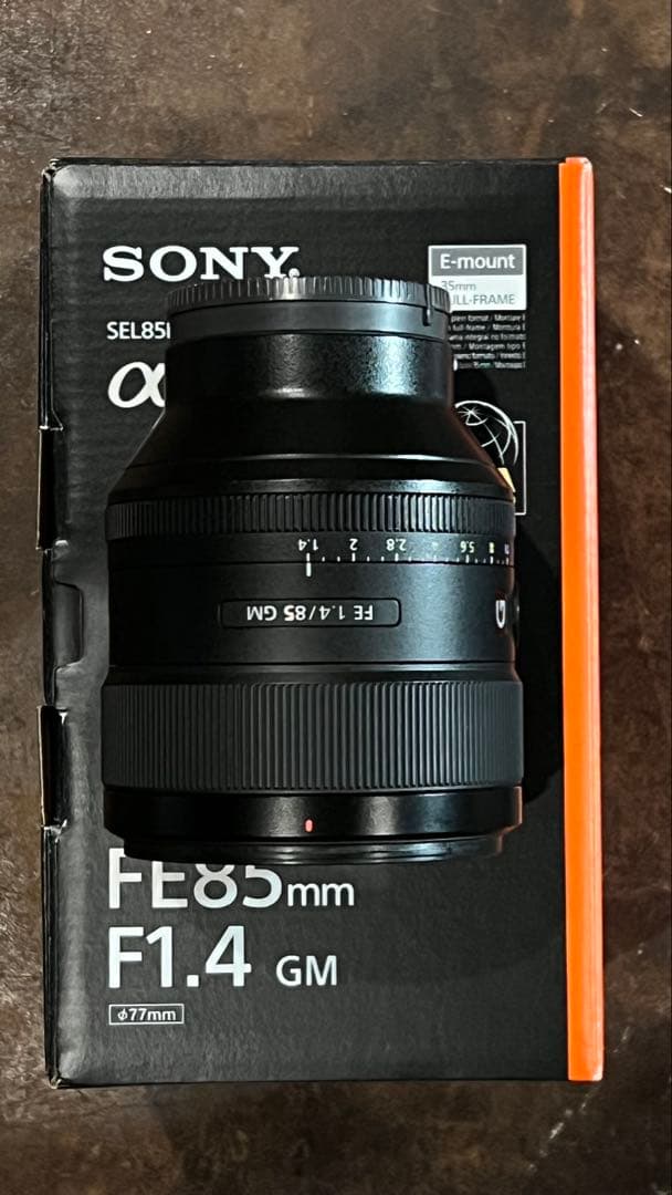 SONY FE 85mm F1.4 GM Eマウントレンズ Sony FE 85mm f/1.4 GM Lens for Sony E SEL85F14GM