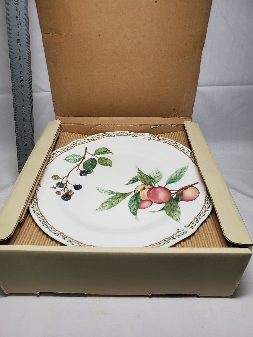 保管品 未使用 ノリタケ ロイヤルオーチャード ミート皿6枚 プリマチャイナ