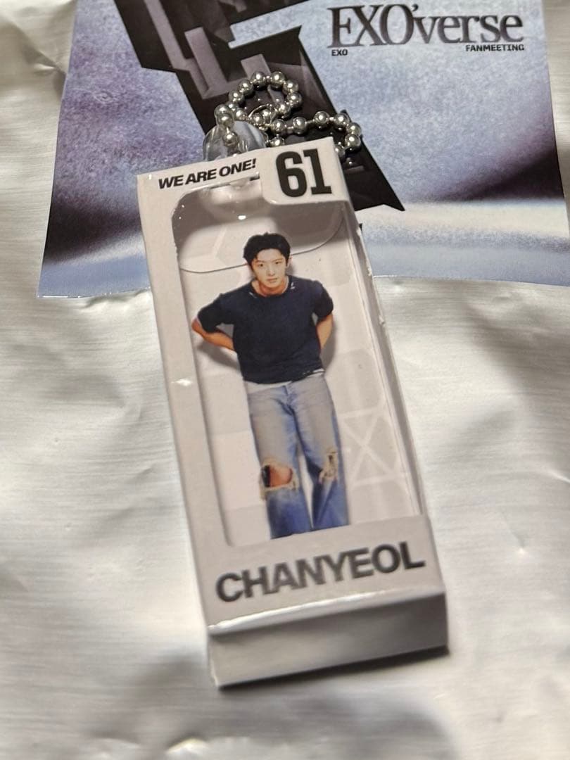 EXO EXO'verse ファンミ ランダムミニチュアキーリング チャニョル