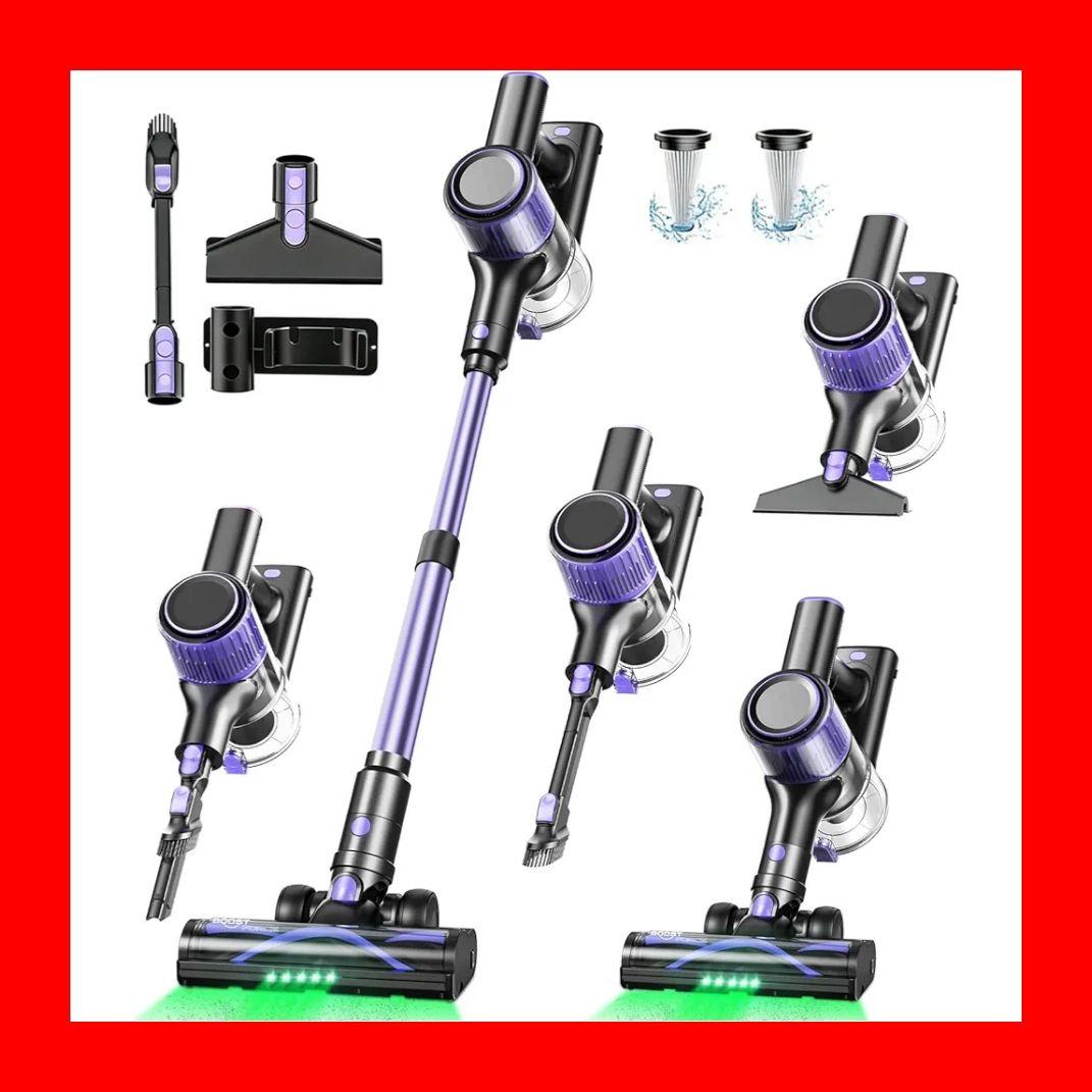 90000Pa 掃除機 コードレス 超強力吸引 自立式 LED液晶ディスプレイ Amazon | 掃除機 コードレス【2026革新版登場！90Kpa超強力吸引！自立