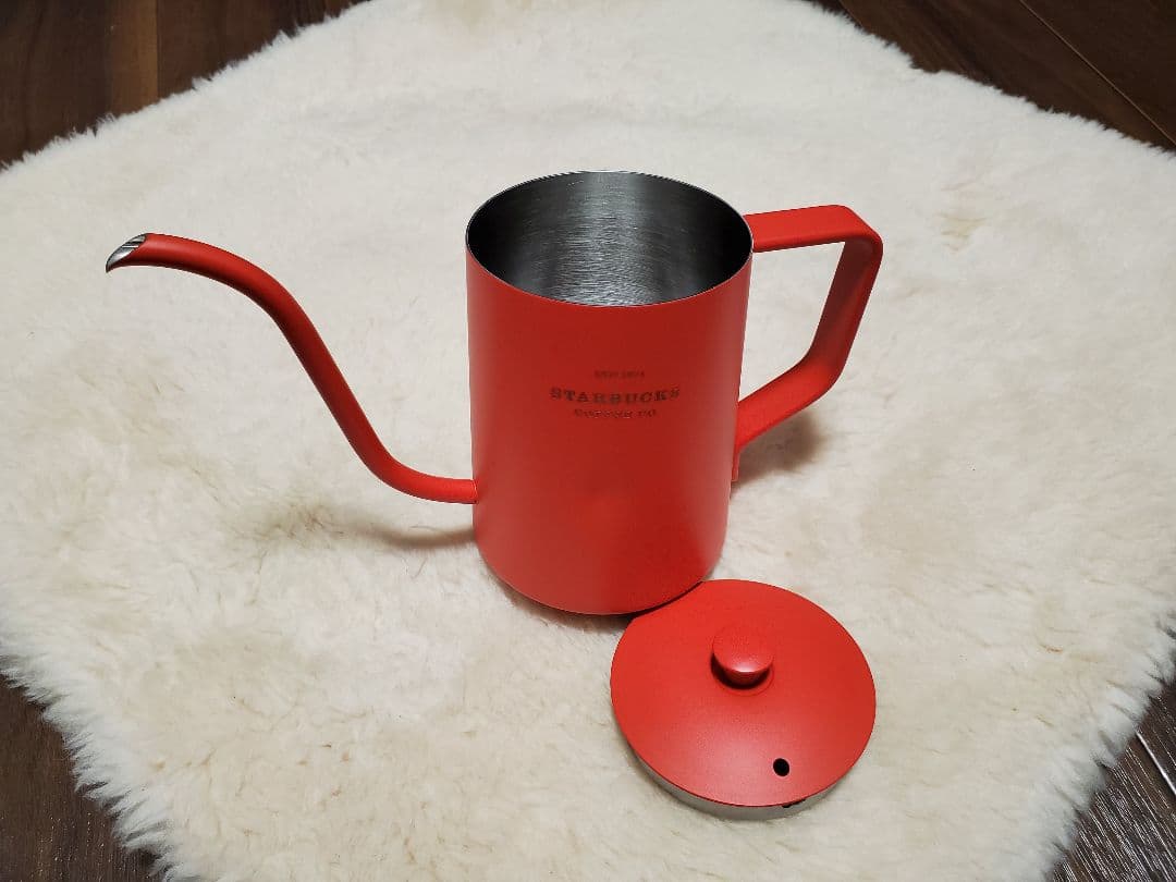 新品 デッドストック 旧ロゴ スターバックス 電気ケトル ラッセル