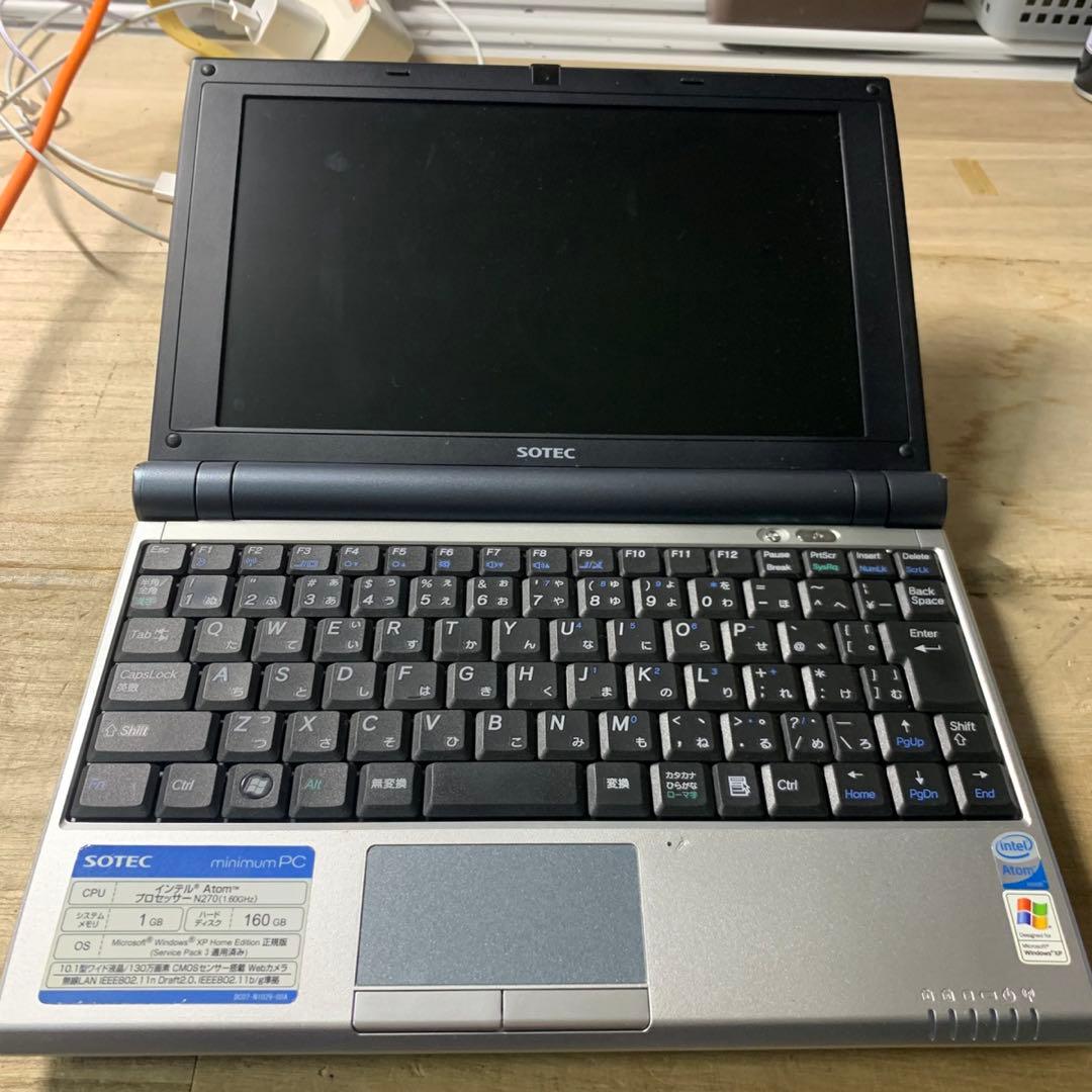 SOTEC ノートPC Windows XP PC ジャンク 動作未確認 - メルカリ