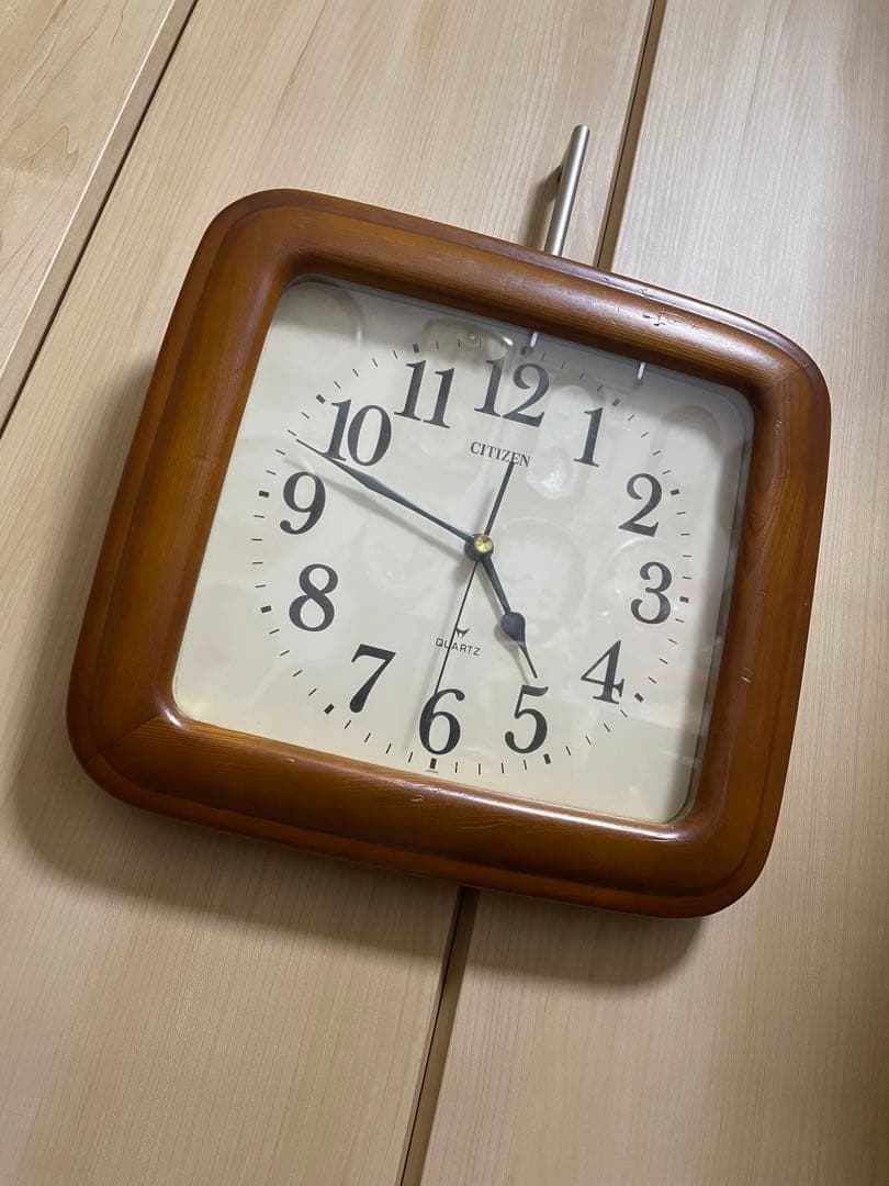 80's CITIZEN 掛け時計 ミッドセンチュリー ヴィンテージ レトロ