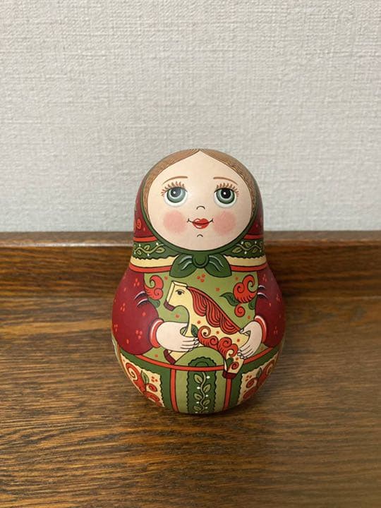 ロシア雑貨☆起き上がりこぼし オリガ・ザバイキナ作 マトリョーシカ