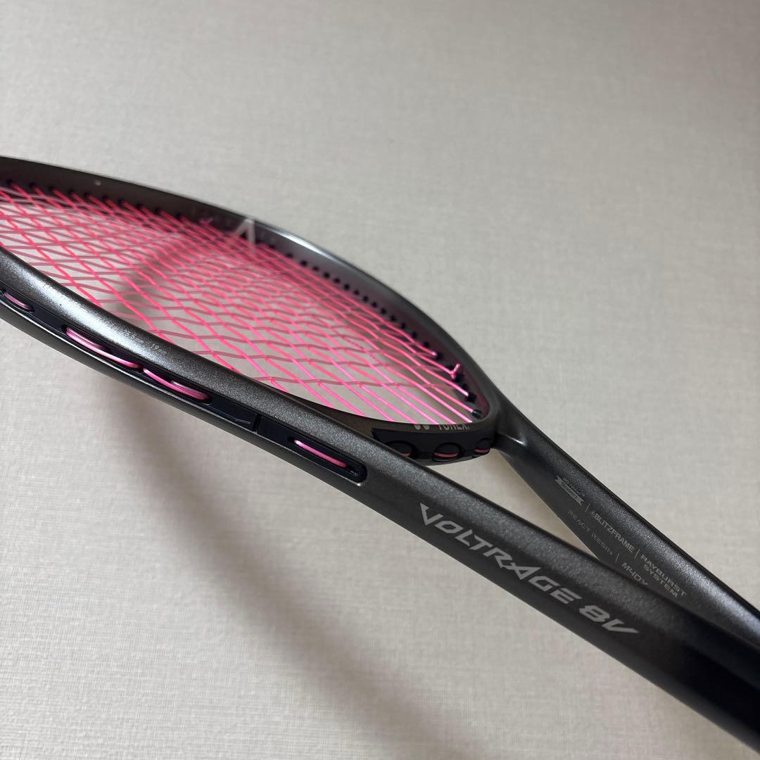 ソフトテニスラケット ボルトレイジ8v - メルカリ