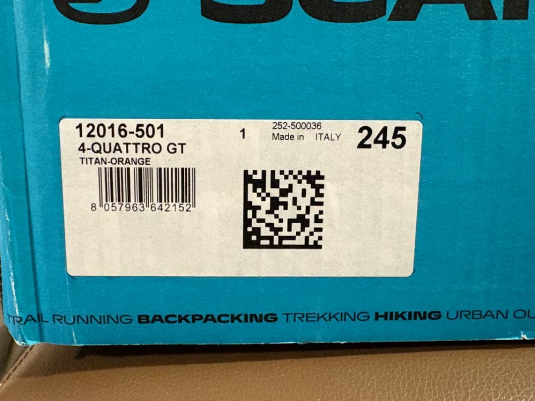 スカルパ クワトロ GT MEN'S 25/26年モデル 新品 - メルカリ