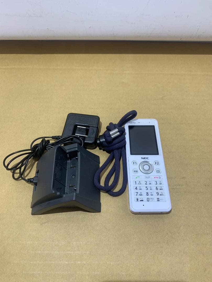 NEC電話機 PHS Carrity PS8D-NW Amazon | PS8D-NW NEC Carrity-NW コードレス電話機 | NEC | 電話機本体