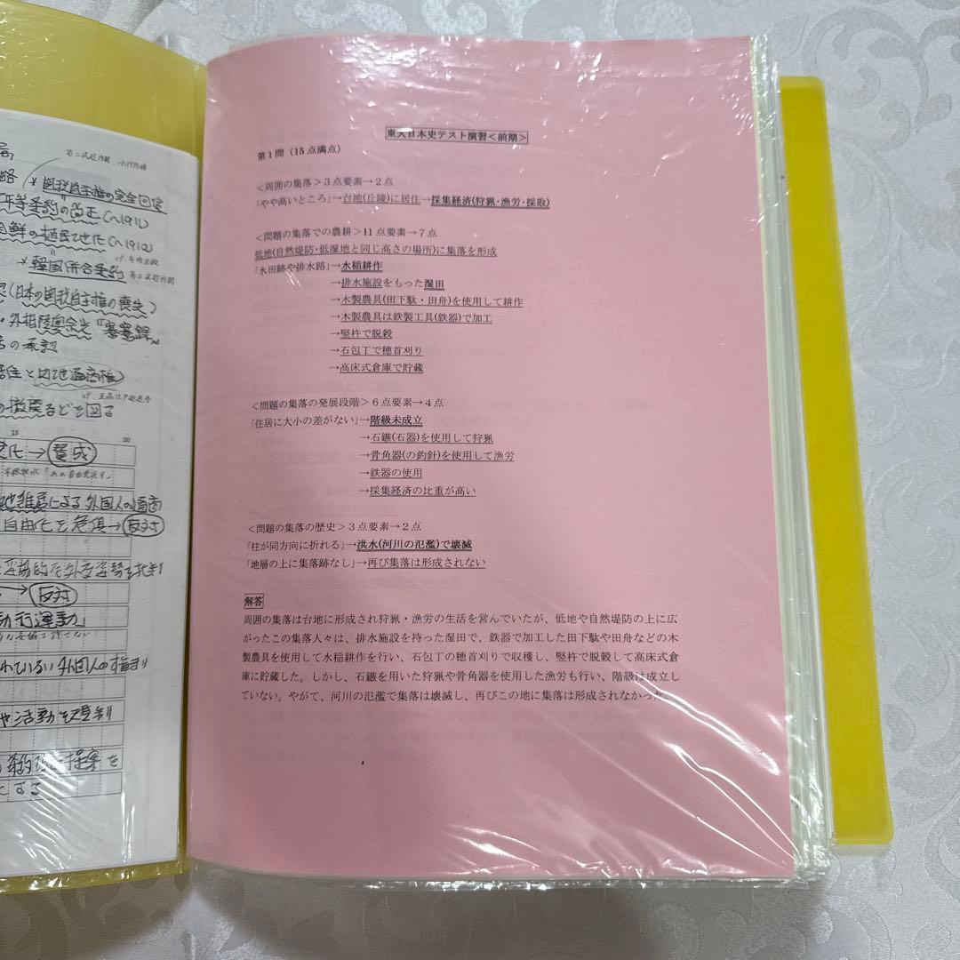 駿台 EX東大文系演習コース 最上位クラス 東大日本史フルセット - メルカリ