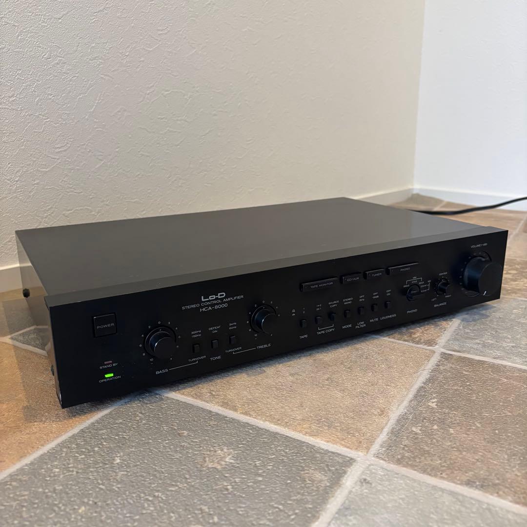 LO-D HCA-8000ステレオコントロールアンプ - メルカリ