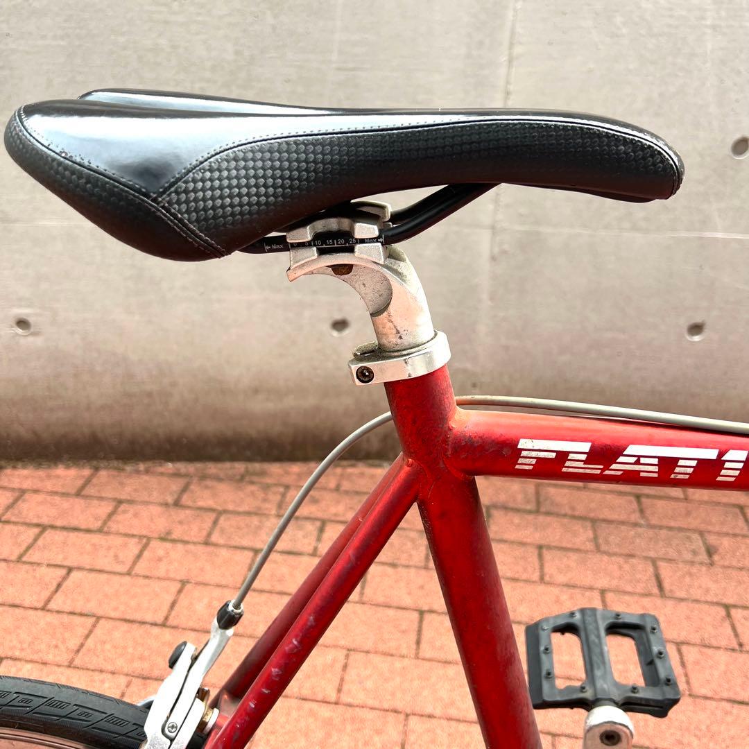 レア車体 cycroc flat1 シングル RED 485 ミニベロ - メルカリ