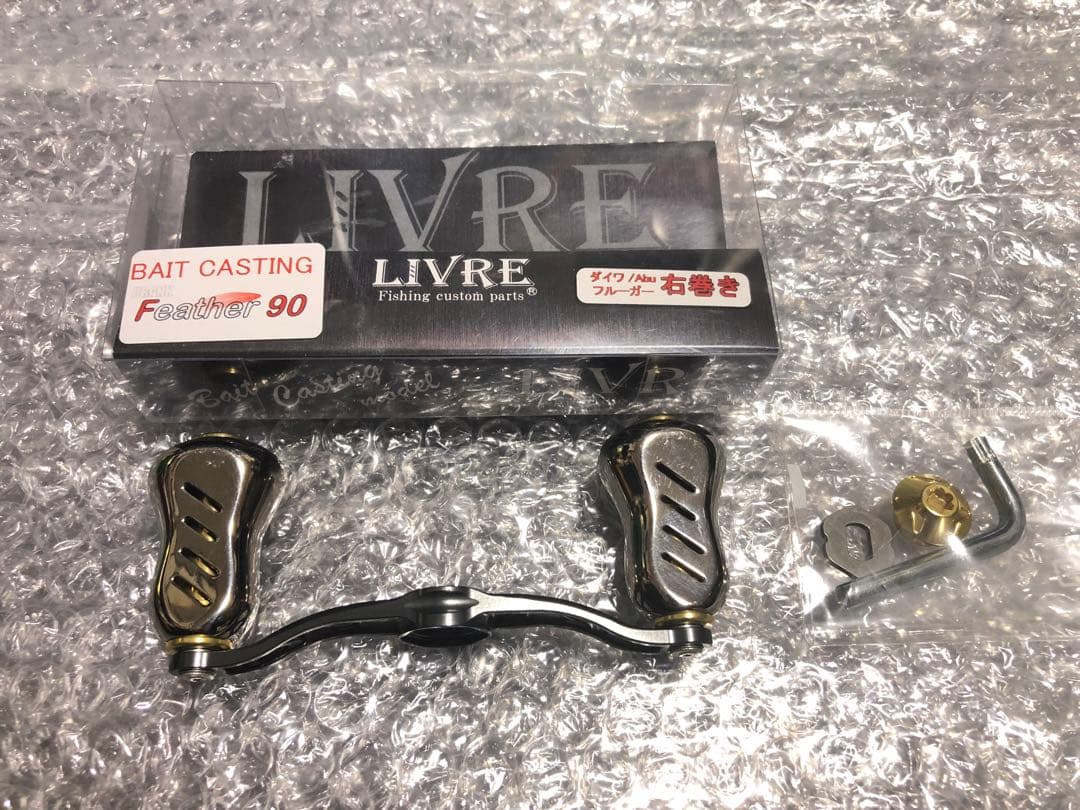 リブレ　フェザー　クランク90（ダイワ/アブ/フルーガー　右巻き用） Amazon | LIVRE(リブレ) リール クランク フェザー90 (右巻用) ダイワ