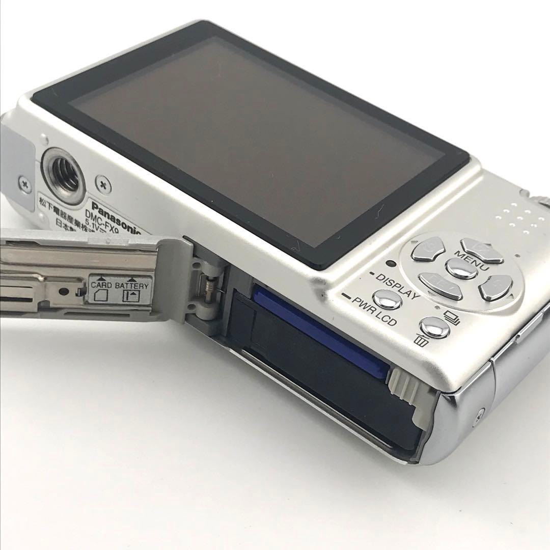 良品⭕️実写美【動作確認済】パナソニック LUMIX DMC-FX9 シルバー