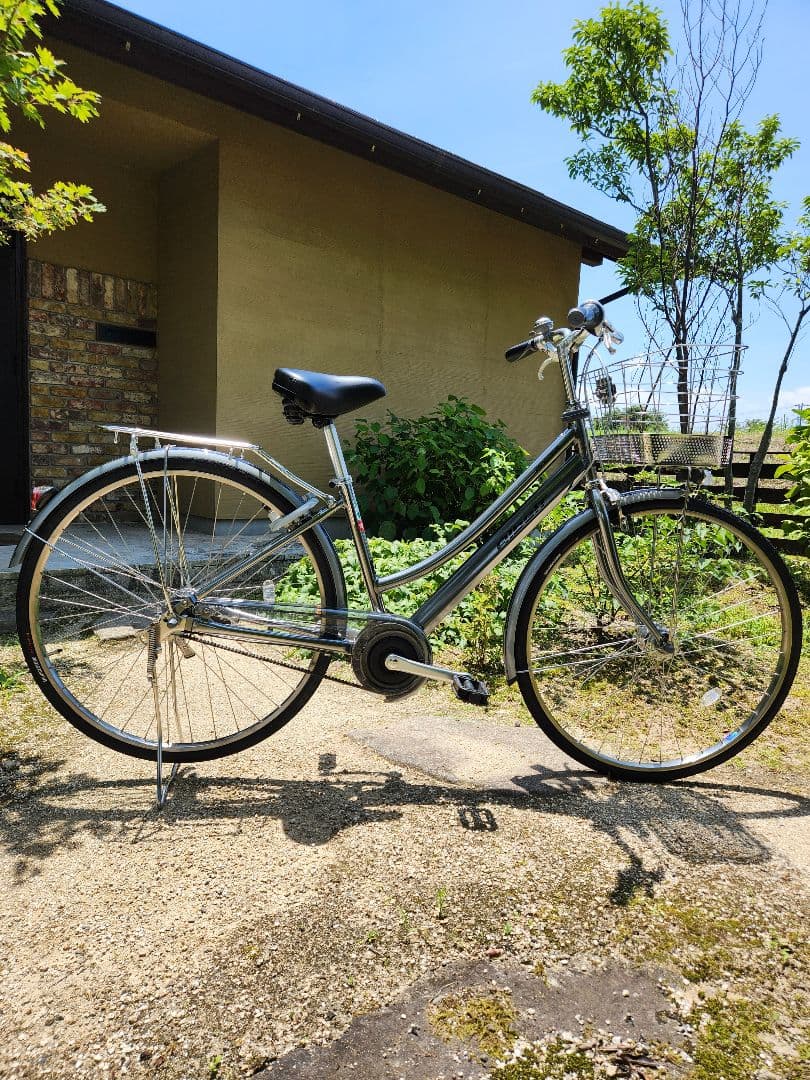 2024年3月購入！美品】ブリヂストン アルベルト シルバー 27インチ