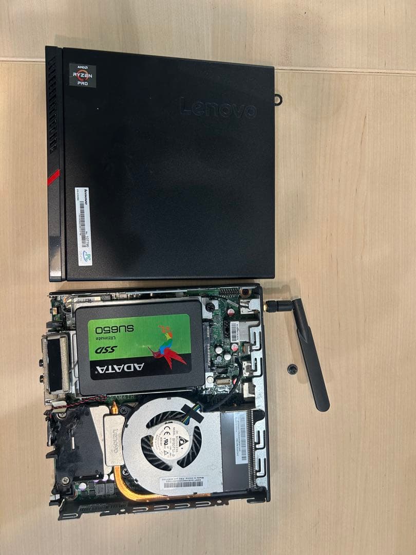 【中古】ThinkCentre M715q Tiny Lenovo ssd無し SSDなし Lenovo ThinkCentre M715q Tiny ミニPC - メルカリ