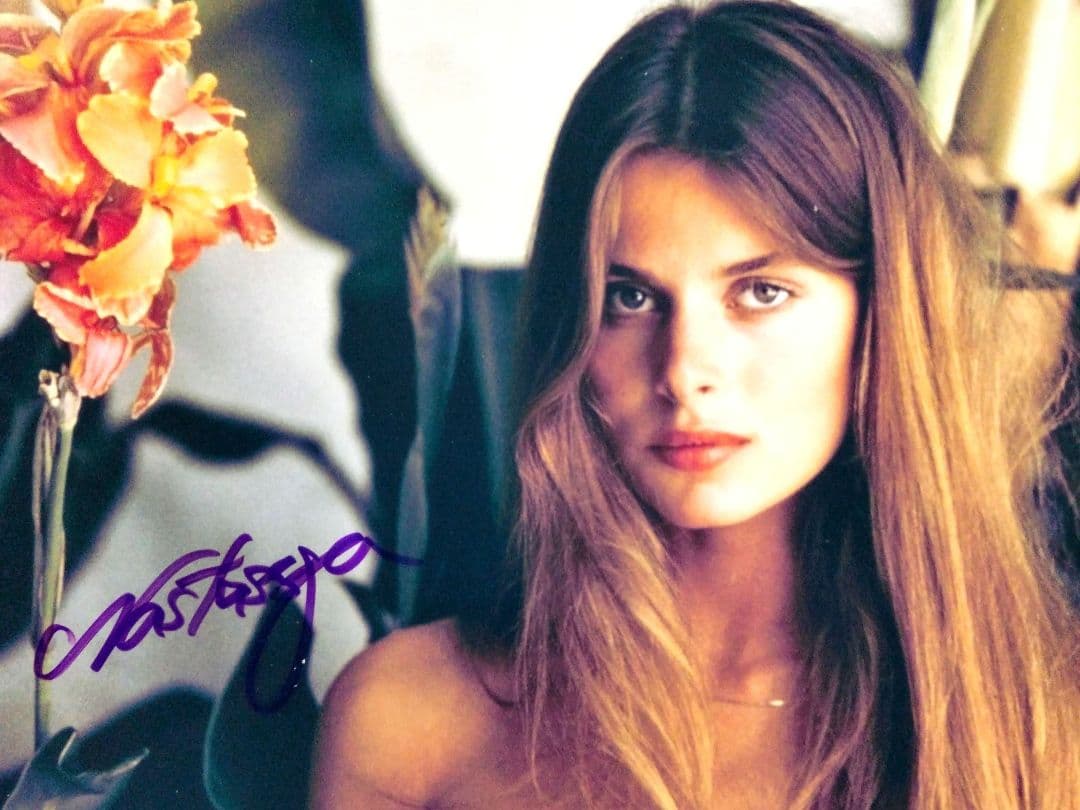 ナスターシャ・キンスキー直筆サイン入り超大型写真…Nastassja