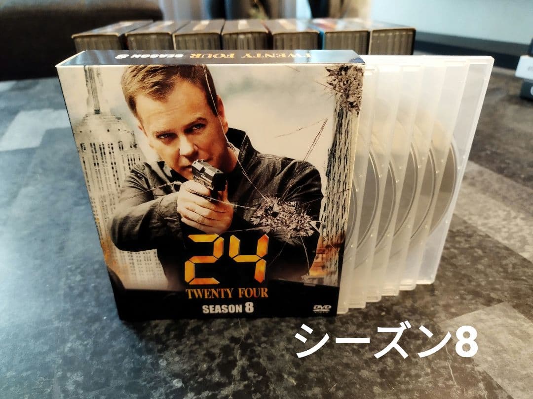 美品】海外ドラマ 24 -TWENTY FOUR DVD-BOX(1〜8) - メルカリ
