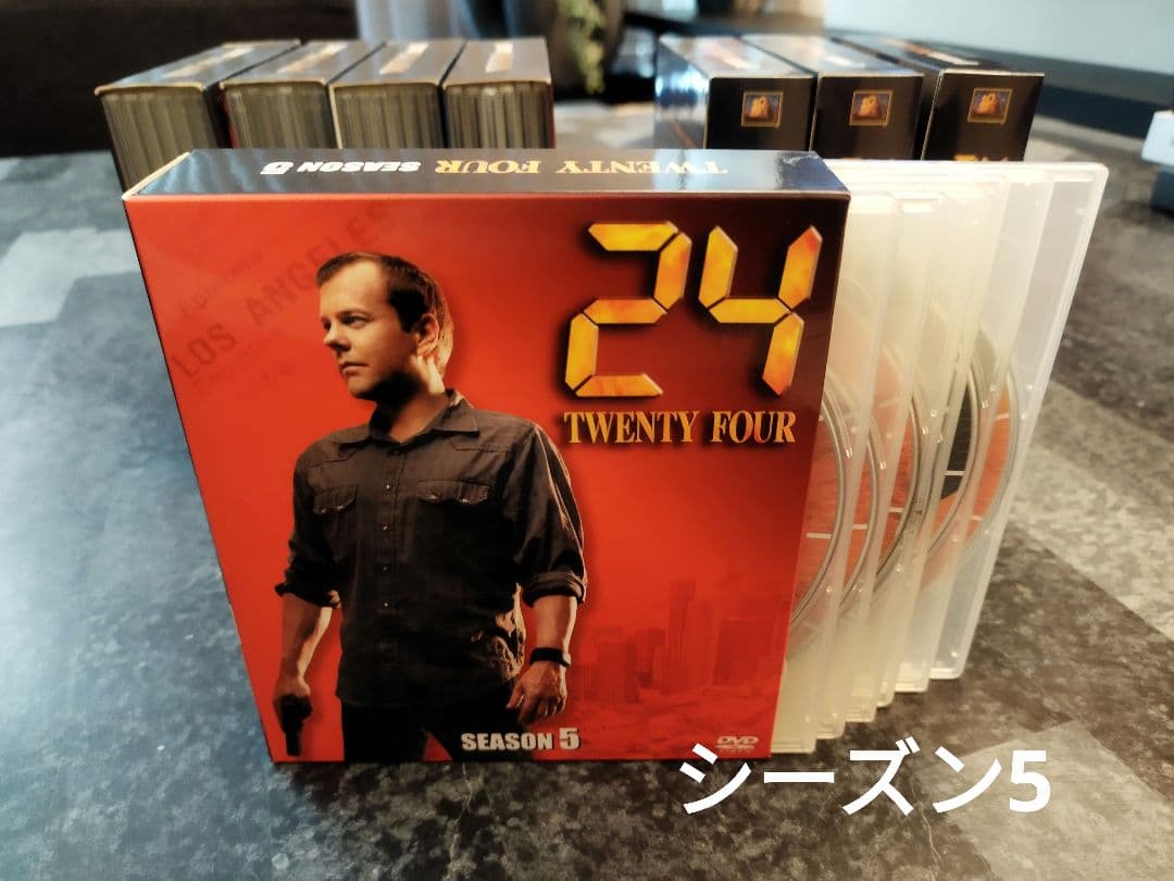 美品】海外ドラマ 24 -TWENTY FOUR DVD-BOX(1〜8) - メルカリ