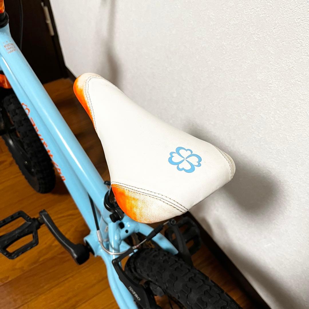 ヨツバサイクル ヨツバゼロ 16インチ ラムネブルー 証明書付 人気