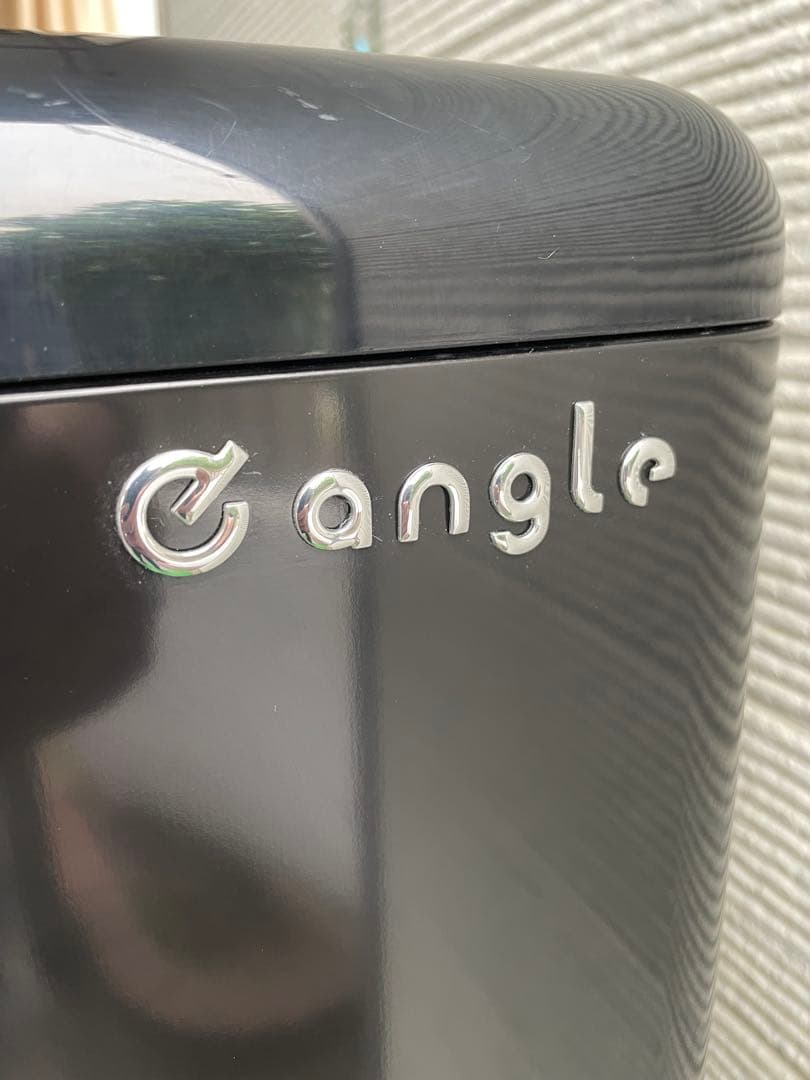 736美品✨ エディオン レトロインバーターおしゃれブラック2ドア冷蔵庫