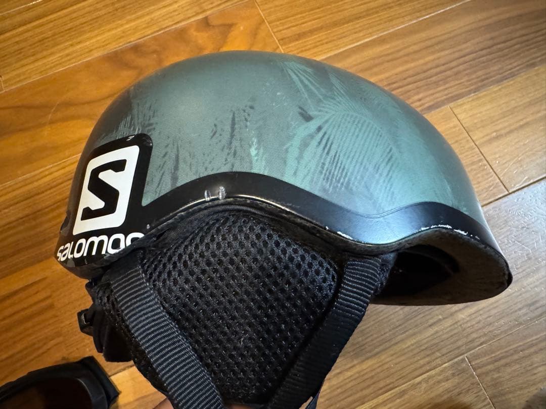 Salomon KIDs ヘルメット ゴーグルセット アルピナ ゴーグル キッズ